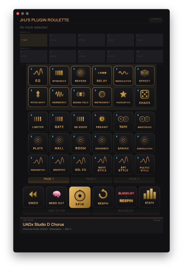 The Surface - iPad interface